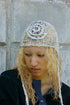 Merbeau × Cycle HANDMADE SPIRAL SUMMER BONNET -SAND×GREEN-